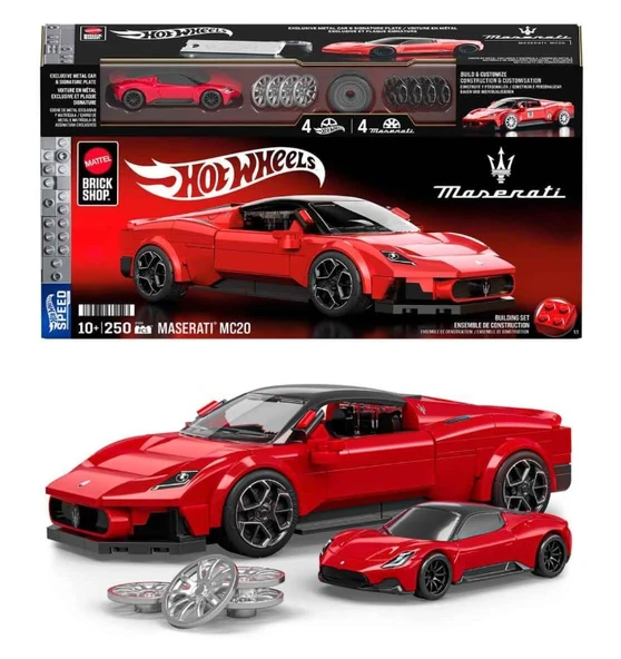Hot Wheels Mattek Brick Shop Custom Maserati MC20 JFR90 ürün görseli 1