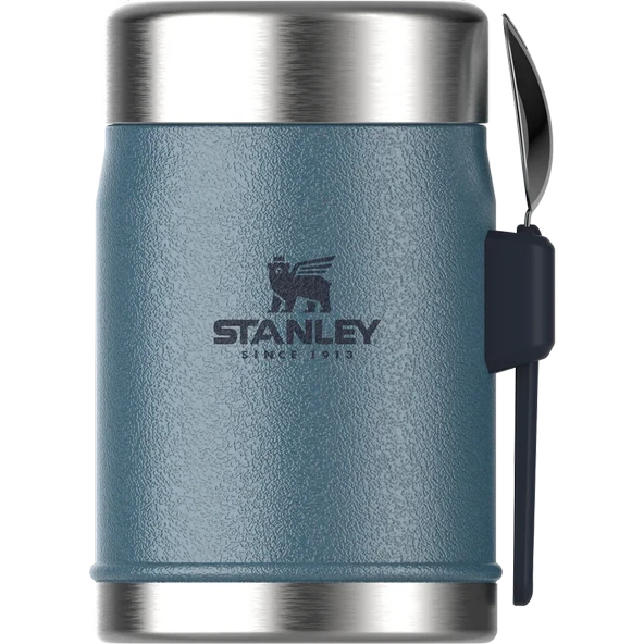Stanley Kaşıklı 400 ml Unisex Yemek Termosu - Mavi ürün görseli 1