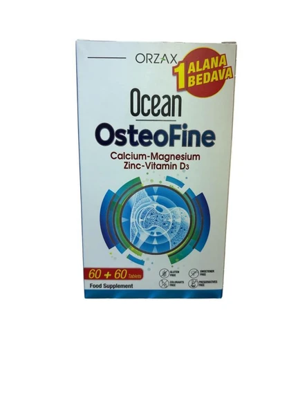 Ocean Osteofine 60+60 Tablet 1 Alana 1 Bedava ürün görseli 1