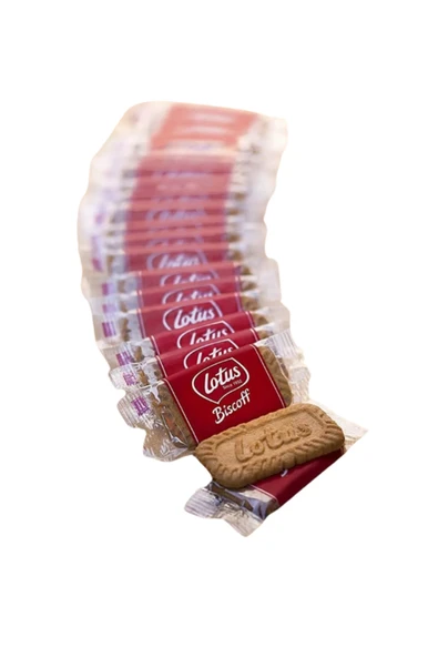 UMAMİCRAFT Lotus Biscoff 6.25 g x 50 Adet – Kahve Yanı Bisküvi ürün görseli 1