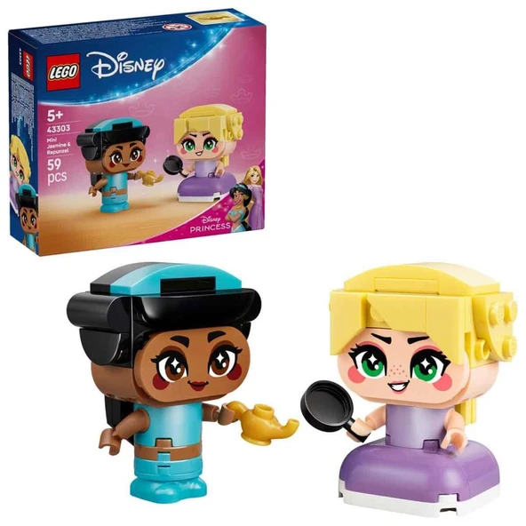 LEGO Disney Princess Mini Yasemin ve Rapunzel 43303 ürün görseli 1