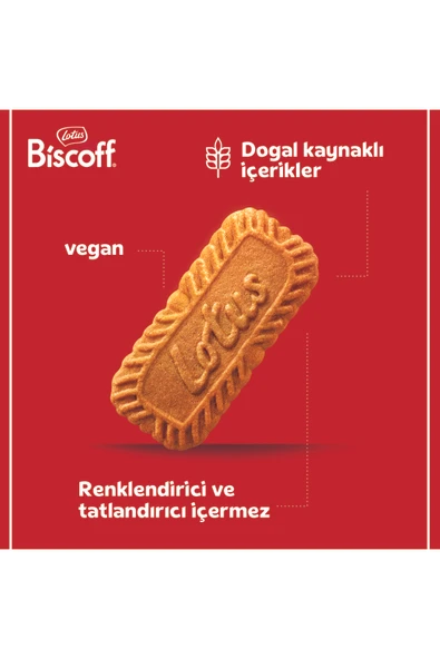 Lotus Biscoff Karamelize Bisküvi 250 GR - Resim 3