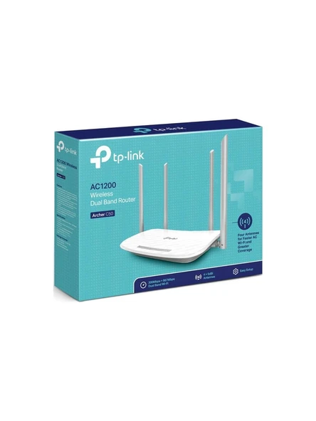 TP-Link Archer C50 4 Port 1200 Mbps Router ürün görseli 1