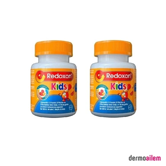 Redoxon Kids 60 Çiğnenebilir Tablet 2'li ürün görseli 1