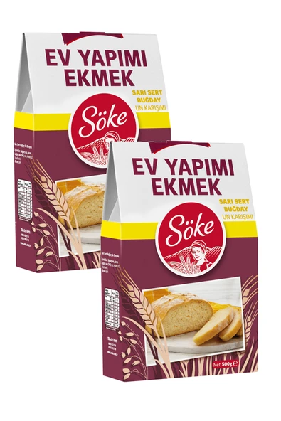 Söke Sarı Sert Buğday Unu Karışımı 500 gr x 2 Adet ürün görseli 1