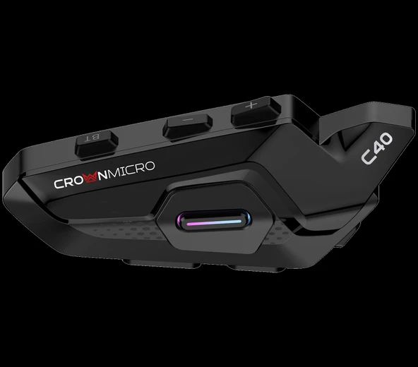 Crown Micro C40 Bluetooth Intercom Kulaklık Seti - Resim 2