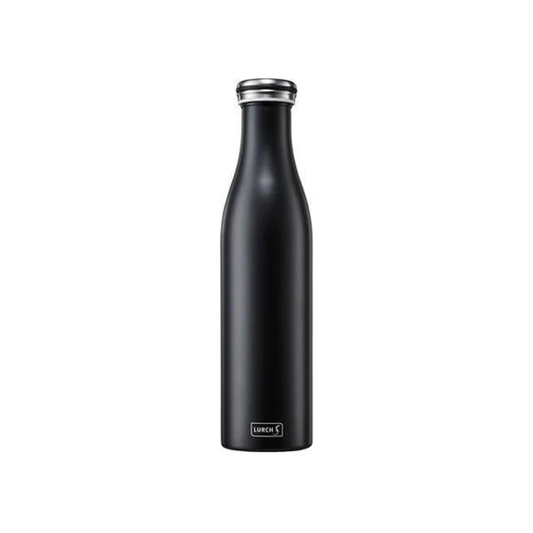 Lurch - 750 ml Mat Siyah, Paslanmaz Çelik Termos - Çift Cidarlı, Sızdırmaz - 240928 ürün görseli 1