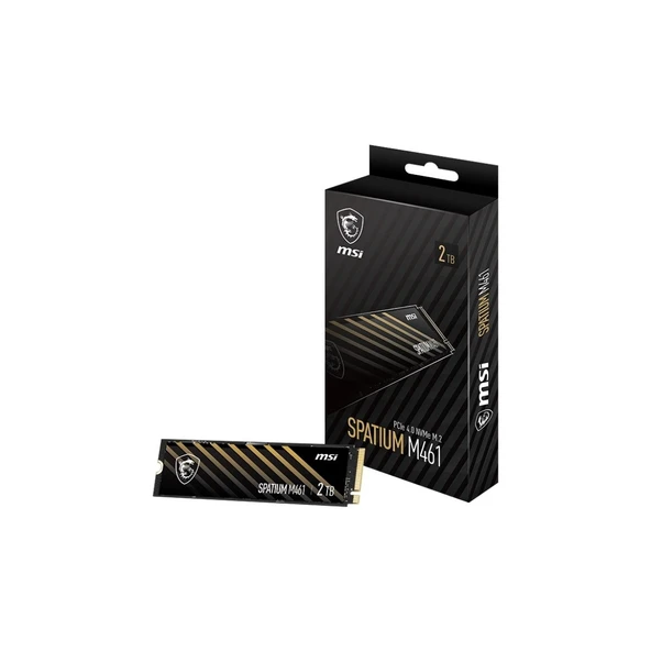 MSI Spatium M461 PCI-Express 4.0 2 TB M.2 SSD ürün görseli 1