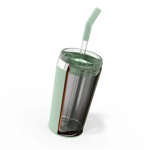 Sigg 6015.10 Helia 0,45LT Çelik Termos, Yeşil - Resim 10