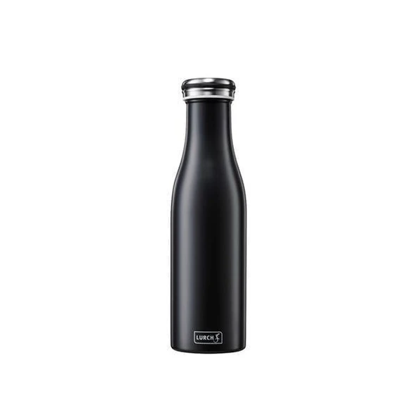 Lurch - 500 ml Mat Siyah, Paslanmaz Çelik Termos - Çift Cidarlı, Sızdırmaz - 240908 ürün görseli 1
