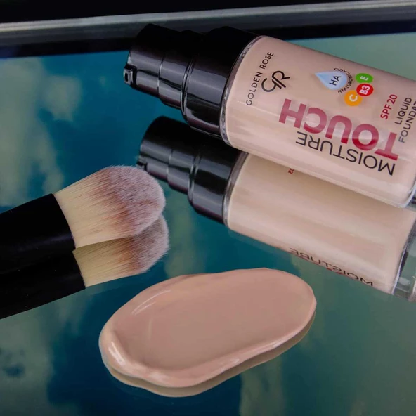 Moisture Touch Liquid Foundation -113- Orta Kapatıcı Fondöten - Resim 3
