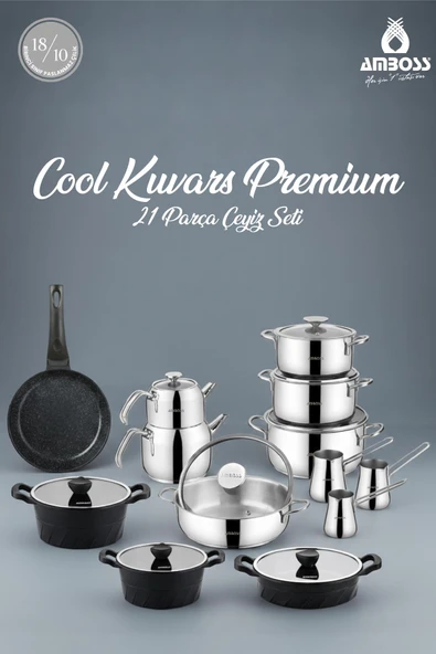 Cool Kuvars Premium 21 Parça Çeyiz Seti ürün görseli 1