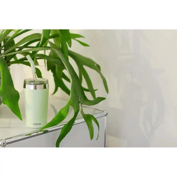 Sigg 6015.10 Helia 0,45LT Çelik Termos, Yeşil - Resim 6