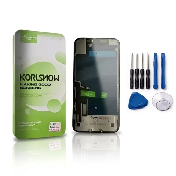 İphone 16 Uyumlu Lcd Ekran Dokunmatik - KORLSHOW Lcd + Tamir Seti ürün görseli 1