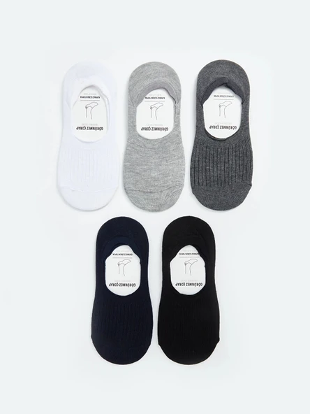 LCW ACCESSORIES Karişik Erkek Babet Çorap 5'li ürün görseli 1