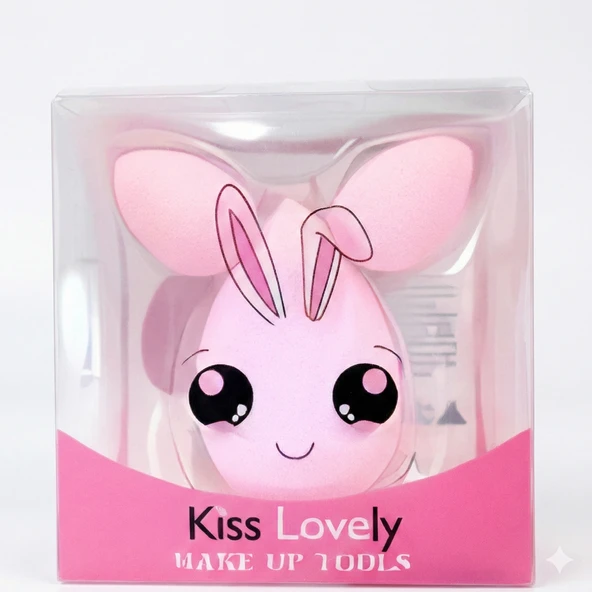Kiss Lovely Yumuşak Makyaj Süngeri 3'lü ürün görseli 1