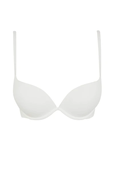 Defacto T8478 Ekru Ekstra Dolgulu Micro Ekstra Dolgulu Full Push Up Tişört Bra-Fall in Love ürün görseli 1