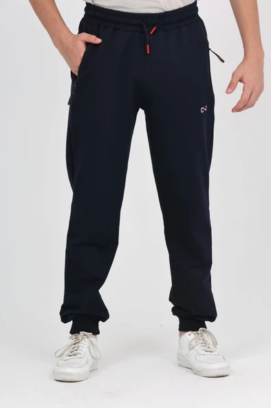 Toontoy eErkek Çocuk Baskılı Beli Paçası Lastikli Cepli Basic Jogger Eşofman Altı - 2 İplik ürün görseli 1