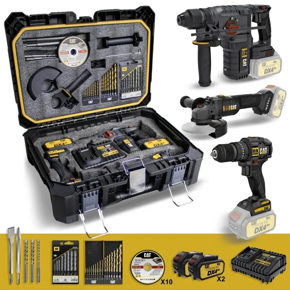 PTTAVM: CAT DXK302 DX1010 + DX2150 + DX3131 3 Parça Kombo Set + 39