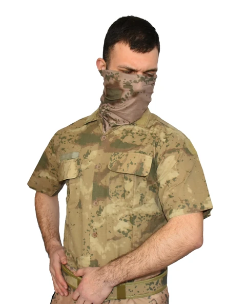 JANDARMA KAMUFLAJ KISA KOL GÖMLEK - Resim 2