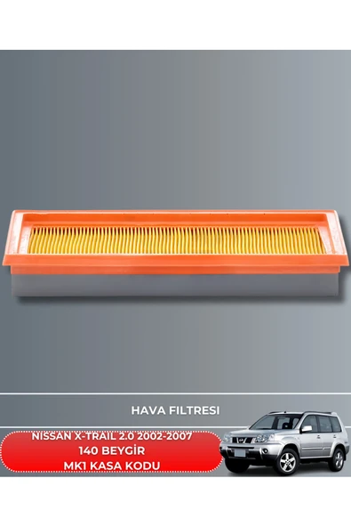 NISSAN X-TRAIL 2.0 2002-2003-2004-2005-2006-2007 140 BEYGİR HAVA YAĞ POLEN FİLTRE BAKIM SETİ ürün görseli 1