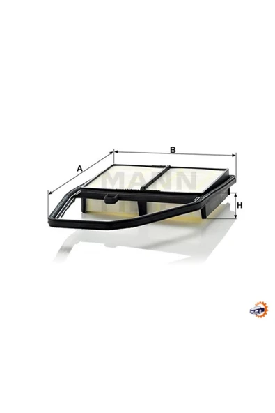 MANN Hava Filtresi Honda Cıvıc Vıı 1.4i S 90hp 02-01-09-05 C3132 ürün görseli 1