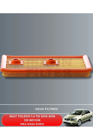 SEAT TOLEDO 1.4 TSI 2015-2016-2017-2018 125 BEYGİR HAVA YAĞ POLEN FİLTRE BAKIM SETİ ürün görseli 1