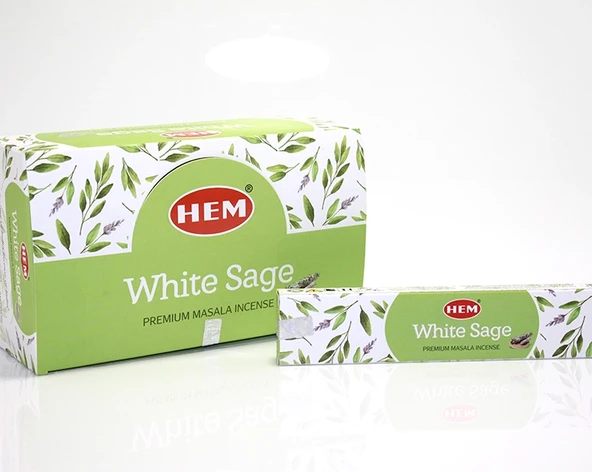 Hem Universal  White Sage Masala Aromalı Tütsü 15 Gr mirKH002K-HEMTÜTSÜ059 ürün görseli 1