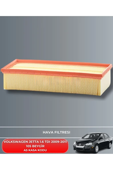 VOLKSWAGEN JETTA 1.6 TDI 2009-2010-2011 105 BEYGİR HAVA YAĞ POLEN FİLTRE BAKIM SETİ ürün görseli 1