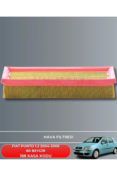 FIAT PUNTO 1.2 2004-2005-2006 60 BEYGİR HAVA YAĞ POLEN FİLTRE BAKIM SETİ ürün görseli 1