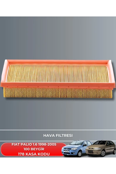 FIAT PALIO 1.6 1999-2000-2001-2002-2003-2004-2005 100 BEYGİR HAVA YAĞ POLEN FİLTRE BAKIM SETİ ürün görseli 1