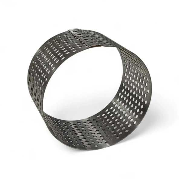 Delikli Tart Kalıbı 8 Cm H:5 - Resim 3