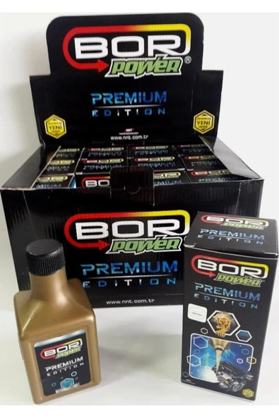 BOR POWER Premium Edition Motor Yağ Katkısı 200 ml x 12 Adet ürün görseli 1