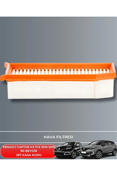 RENAULT CAPTUR 0.9 TCE 2013-2014-2015-2016-2017-2018-2019 90 BEYGİR HAVA YAĞ POLEN FİLTRE BAKIM SETİ ürün görseli 1