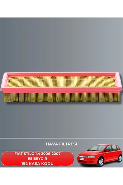 FIAT STILO 1.4 2006-2007 95 BEYGİR HAVA YAĞ POLEN FİLTRE BAKIM SETİ ürün görseli 1