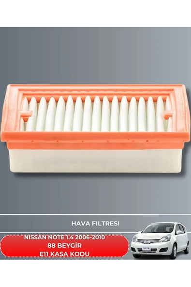 NISSAN NOTE 1.4 2006-2007-2008-2009-2010 88 BEYGİR HAVA YAĞ POLEN FİLTRE BAKIM SETİ ürün görseli 1
