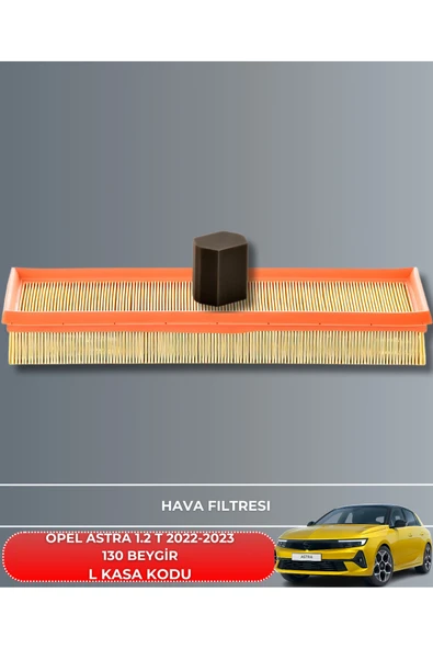 OPEL ASTRA 1.2 T 2022-2023 130 BEYGİR HAVA YAĞ POLEN FİLTRE BAKIM SETİ ürün görseli 1
