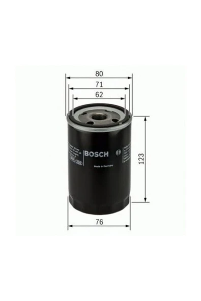 Bosch 0451103033 Caddy, Golf, Jetta, Passat, Polo, Bora, T5 ürün görseli 1