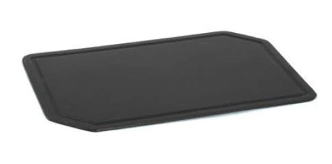 Sürel 20*30 cm Dikdörtgen Düz Et Pleyt Mat Siyah ürün görseli 1