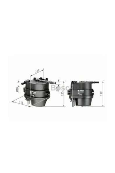 Bosch Peugeot 206 1.4 hdı Mazot Filtresi 2001-2009 ürün görseli 1