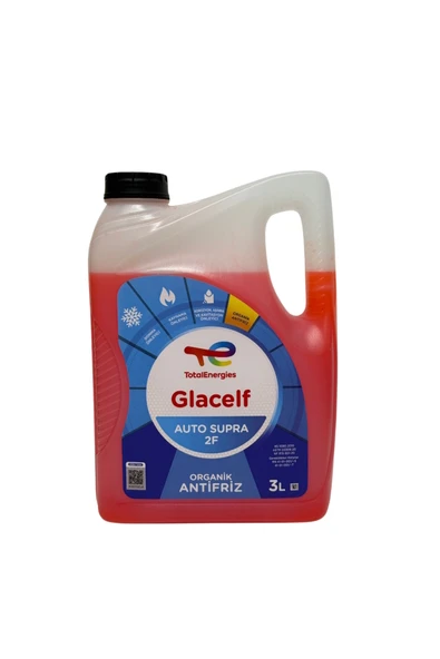 TOTAL TotalEnergies Glacelf Auto Supra 2F Organik Antifriz 3L ürün görseli 1