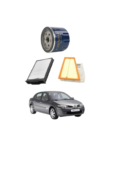Sardes Renault Megane-2 Filtre Bakım Seti ürün görseli 1