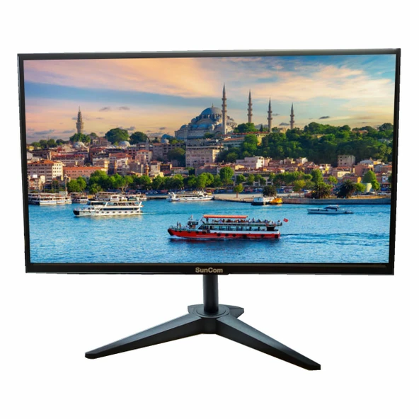 SunCom SM215VI 21.5" 60Hz 5Ms VGA+HDMI FullHD VA Vesa Monitör ürün görseli 1