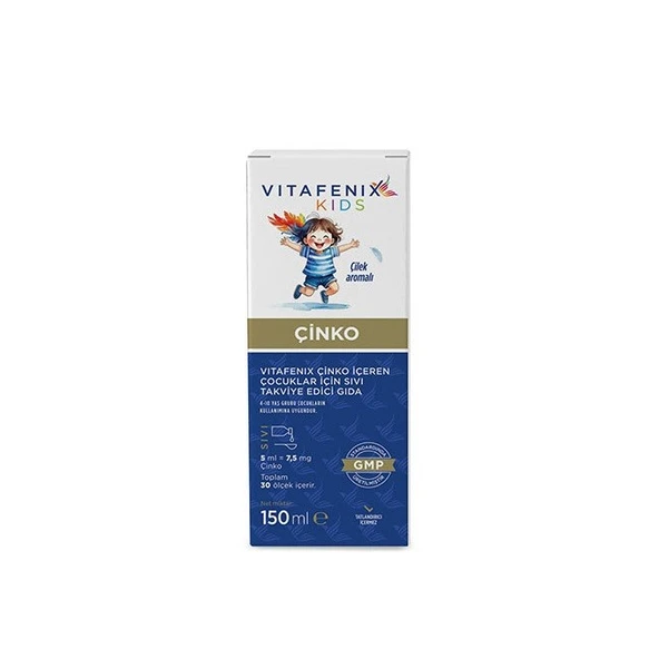 Vitafenix Kids Çinko İçeren Sıvı 150ml ürün görseli 1