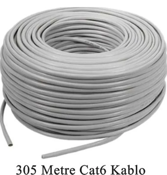 Versatile 305 Metre Cat6 / Cat 6 İnternet Kablosu 305 mt - Resim 3