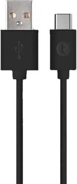 Taks 5DK12S USB-A/USB-C Şarj Kablosu Siyah 100 cm ürün görseli 1