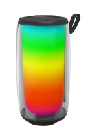 Bluetooth Hoparlör Rgb Işıklı TWS USB TF Destekli Speaker BTS-1953 Siyah ürün görseli 1