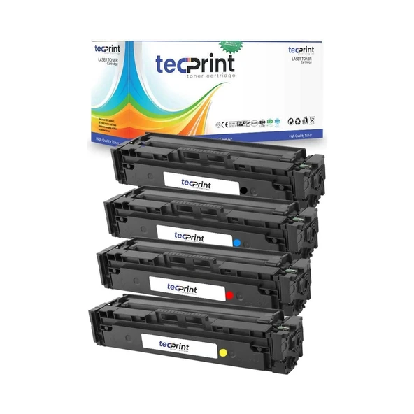 Canon CRG-067H Yüksek Kapasiteli Muadil Toner Seti Siyah Mavi Kırmızı Sarı ürün görseli 1