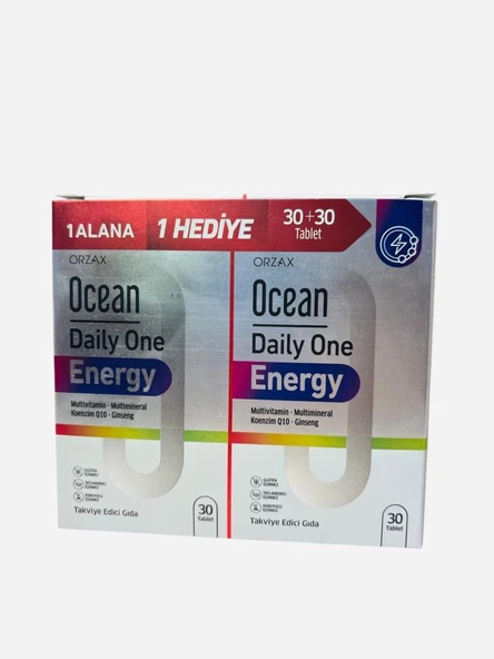 Ocean Daily One Energy 30+30 Tablet 1 ALANA 1HEDİYE- YENİ AMBALAJ ürün görseli 1