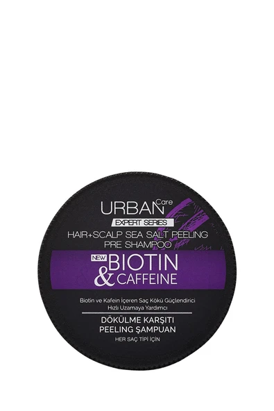 Urban Care Expert Biotin Ve Kafein Dökülme Karşıtı Arındırıcı Peeling Şampuan-vegan-200 ml ürün görseli 1